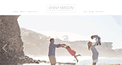 Desktop Screenshot of jennymasonphotography.com